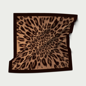 LENÇO PAREÔ LEOPARDO | SEDA