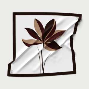 MINI LENÇO FLORESCER | SEDA
